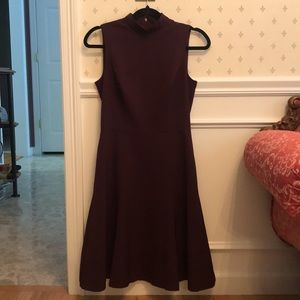 White House Black Market plum dress